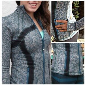 Lululemon Define Jacket Rose Herringbone 6 Alberta